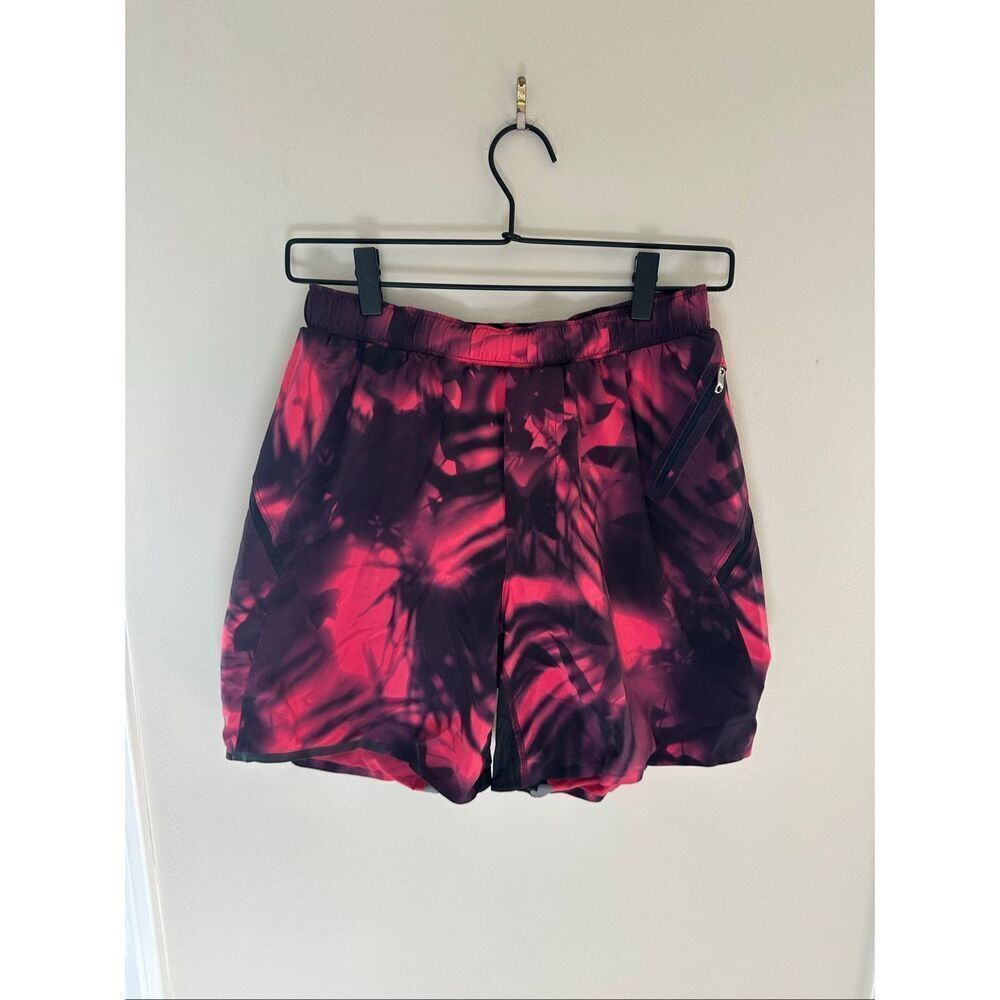 Lululemon Surge Shorts Purple Pink Tie Dye Size Small Shorts